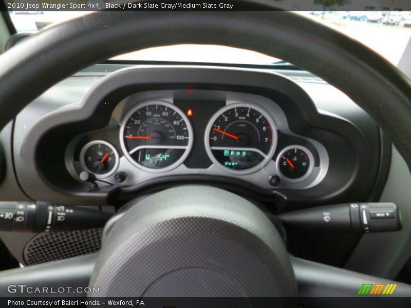 Black / Dark Slate Gray/Medium Slate Gray 2010 Jeep Wrangler Sport 4x4