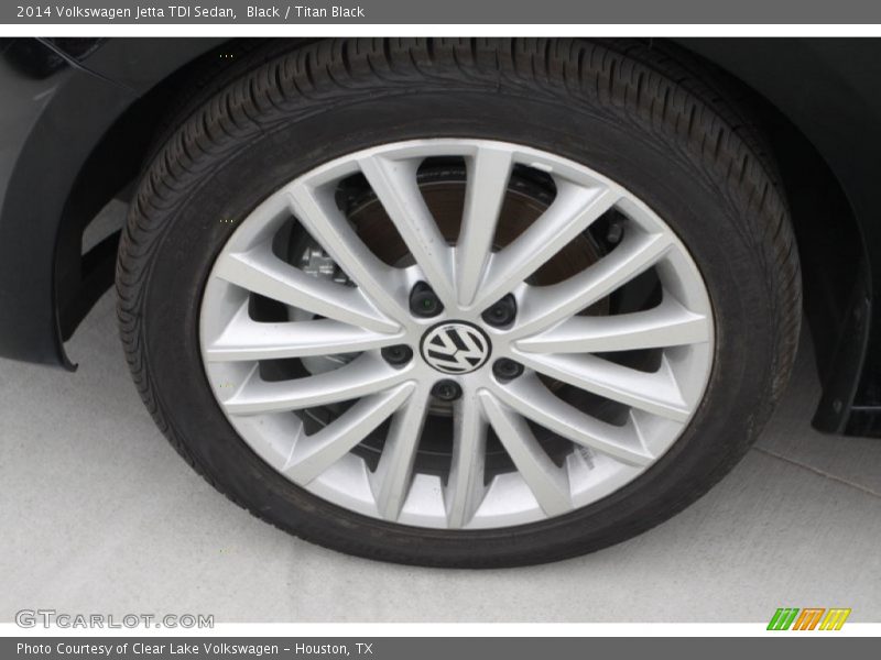 Black / Titan Black 2014 Volkswagen Jetta TDI Sedan