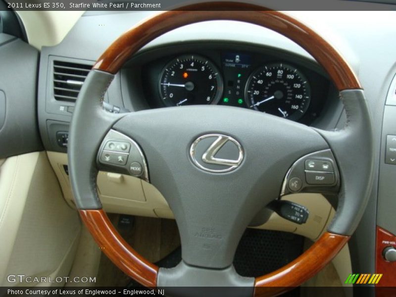 Starfire White Pearl / Parchment 2011 Lexus ES 350