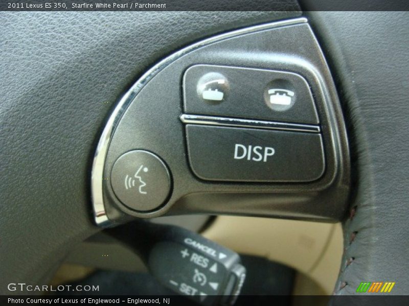 Starfire White Pearl / Parchment 2011 Lexus ES 350