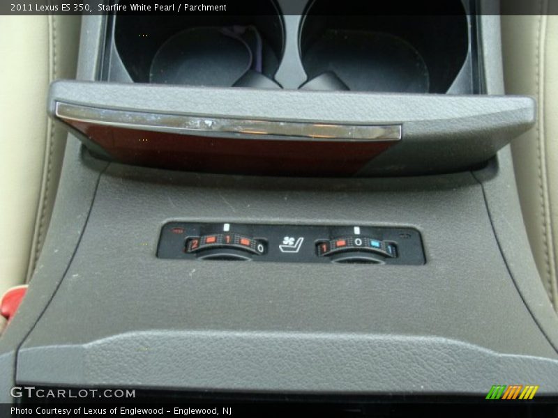 Starfire White Pearl / Parchment 2011 Lexus ES 350
