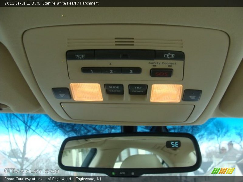 Starfire White Pearl / Parchment 2011 Lexus ES 350