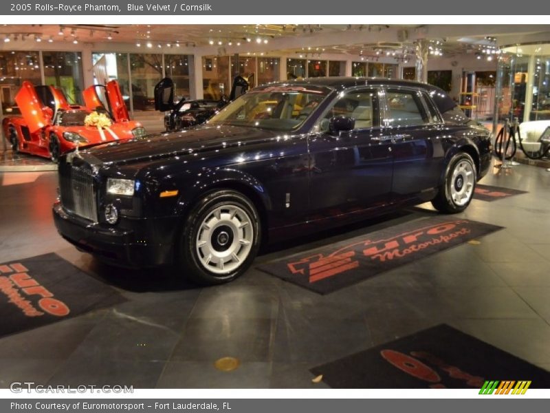 Blue Velvet / Cornsilk 2005 Rolls-Royce Phantom