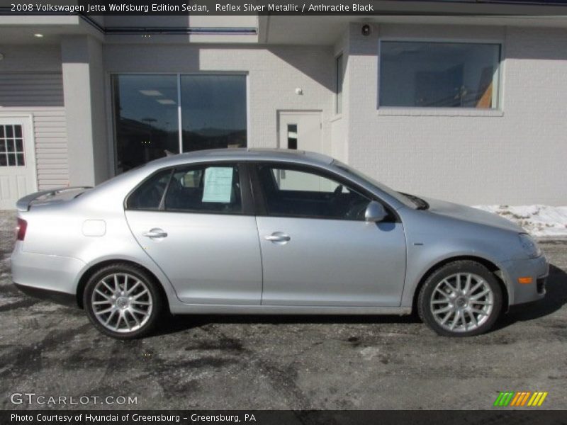  2008 Jetta Wolfsburg Edition Sedan Reflex Silver Metallic