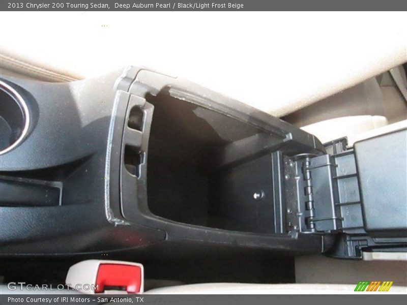 Deep Auburn Pearl / Black/Light Frost Beige 2013 Chrysler 200 Touring Sedan