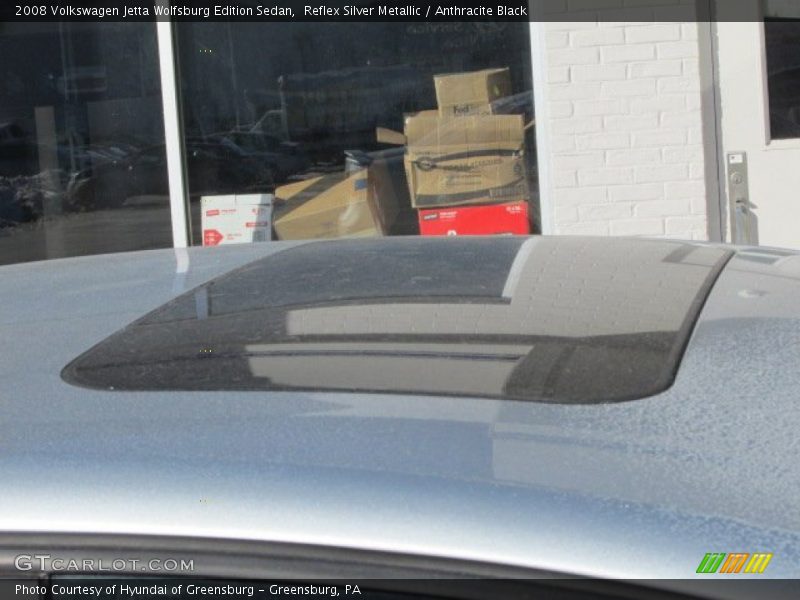 Reflex Silver Metallic / Anthracite Black 2008 Volkswagen Jetta Wolfsburg Edition Sedan