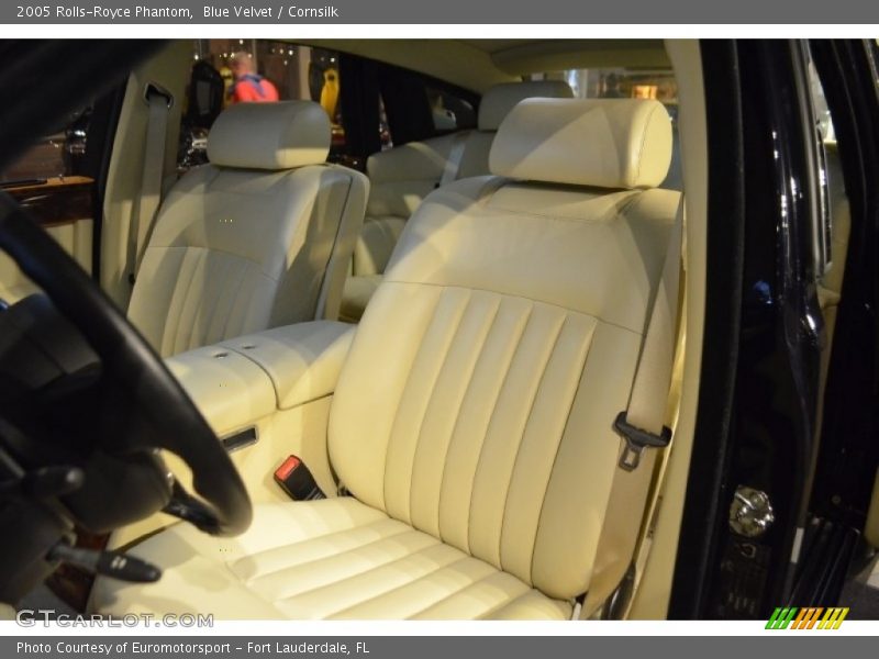 Blue Velvet / Cornsilk 2005 Rolls-Royce Phantom