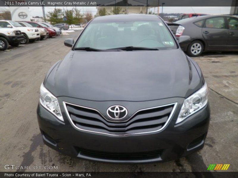 Magnetic Gray Metallic / Ash 2011 Toyota Camry LE