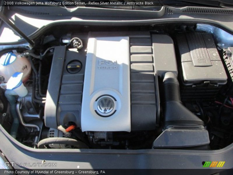 Reflex Silver Metallic / Anthracite Black 2008 Volkswagen Jetta Wolfsburg Edition Sedan