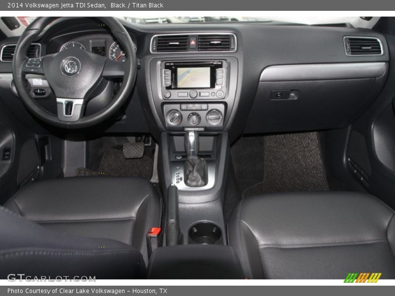 Black / Titan Black 2014 Volkswagen Jetta TDI Sedan