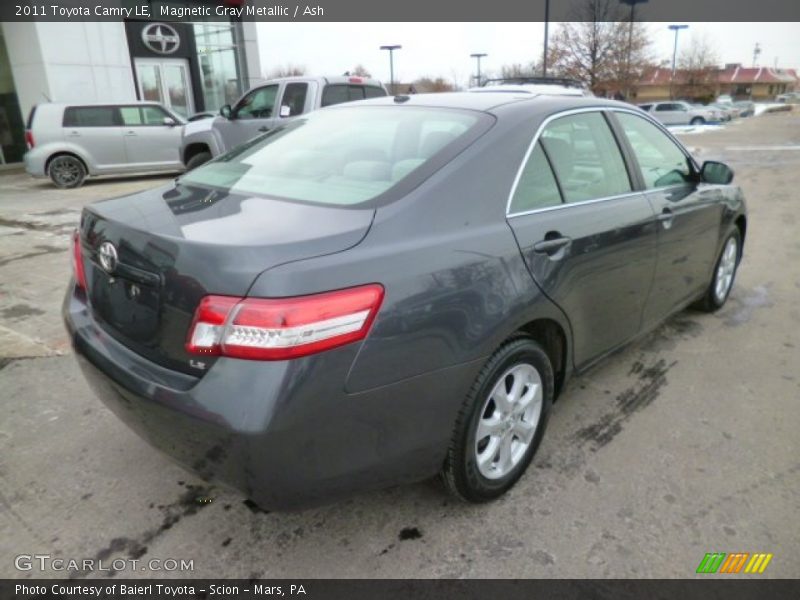 Magnetic Gray Metallic / Ash 2011 Toyota Camry LE