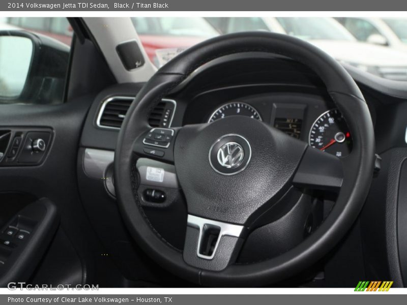 Black / Titan Black 2014 Volkswagen Jetta TDI Sedan