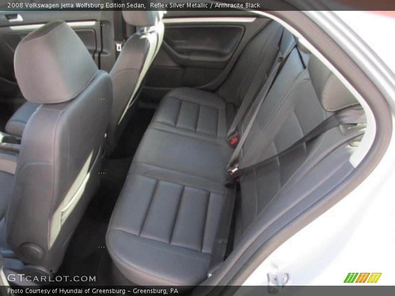 Reflex Silver Metallic / Anthracite Black 2008 Volkswagen Jetta Wolfsburg Edition Sedan