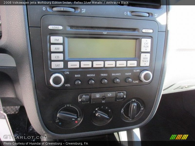 Reflex Silver Metallic / Anthracite Black 2008 Volkswagen Jetta Wolfsburg Edition Sedan