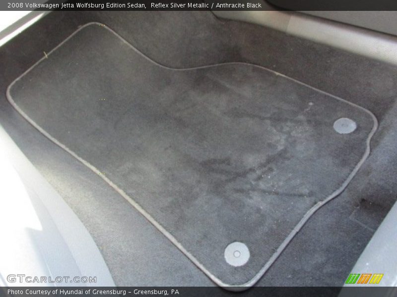 Reflex Silver Metallic / Anthracite Black 2008 Volkswagen Jetta Wolfsburg Edition Sedan