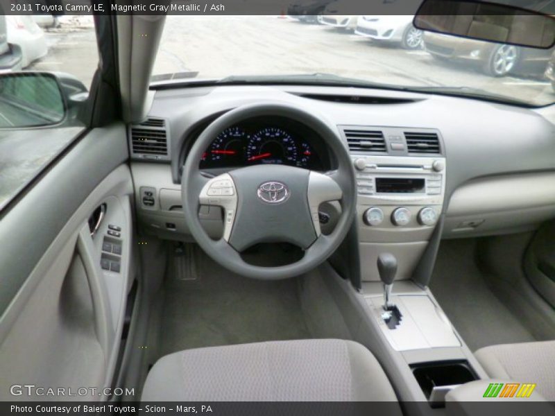 Magnetic Gray Metallic / Ash 2011 Toyota Camry LE