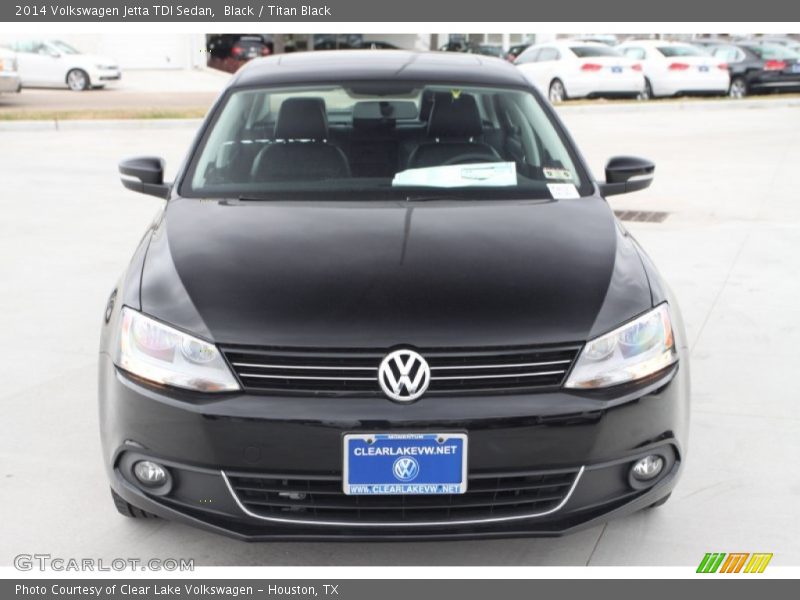 Black / Titan Black 2014 Volkswagen Jetta TDI Sedan