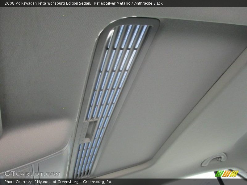 Reflex Silver Metallic / Anthracite Black 2008 Volkswagen Jetta Wolfsburg Edition Sedan