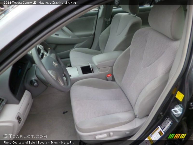 Magnetic Gray Metallic / Ash 2011 Toyota Camry LE