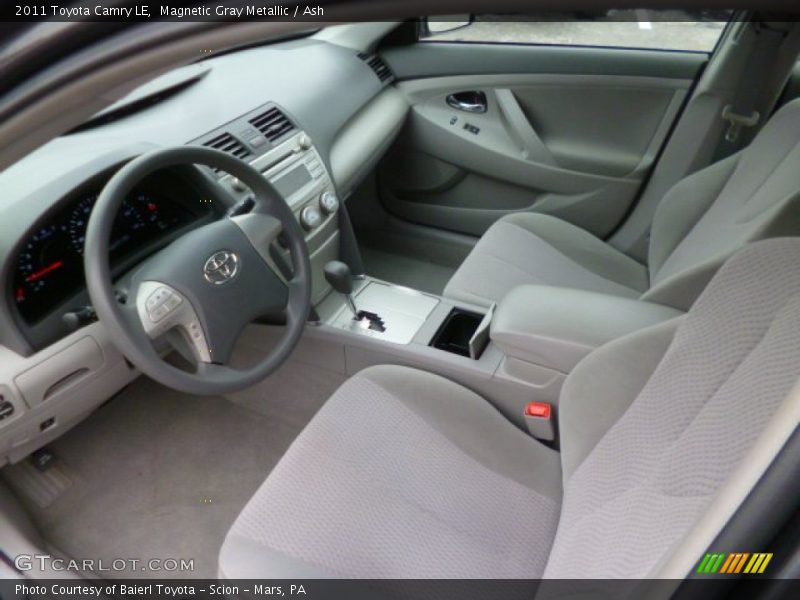Magnetic Gray Metallic / Ash 2011 Toyota Camry LE