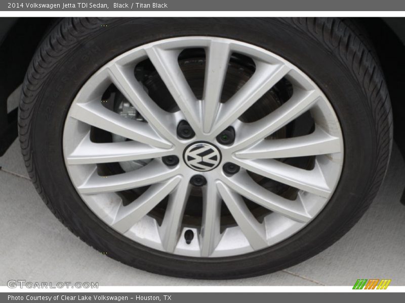 Black / Titan Black 2014 Volkswagen Jetta TDI Sedan