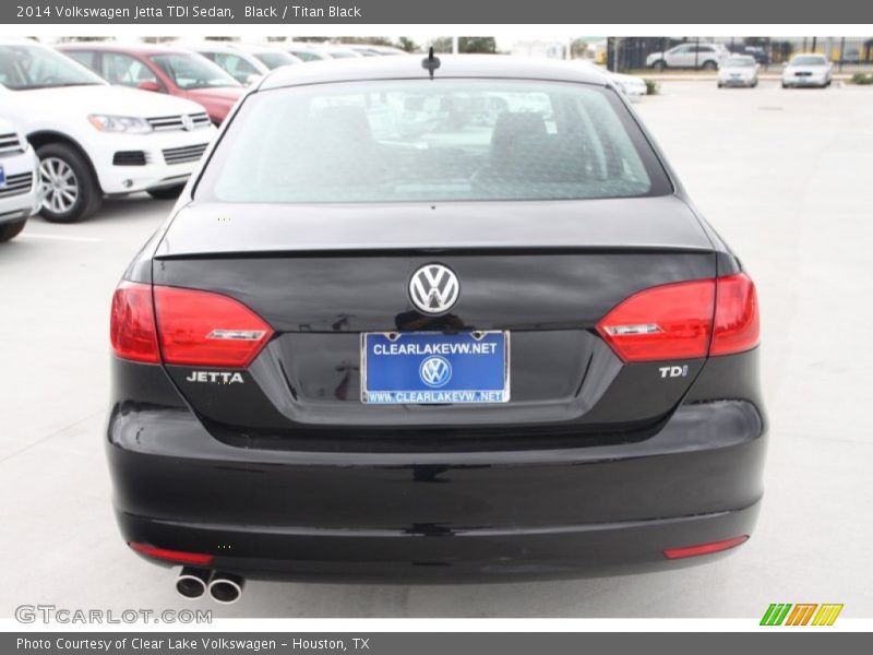 Black / Titan Black 2014 Volkswagen Jetta TDI Sedan