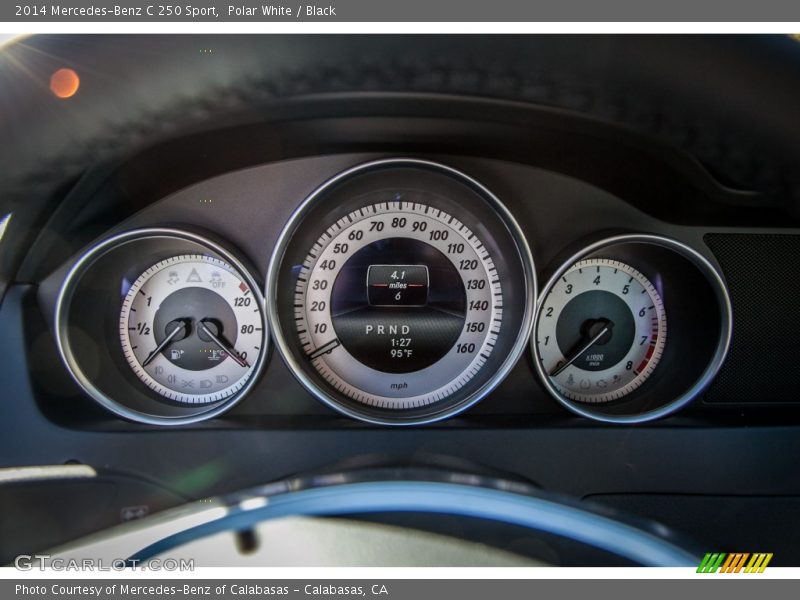 Polar White / Black 2014 Mercedes-Benz C 250 Sport