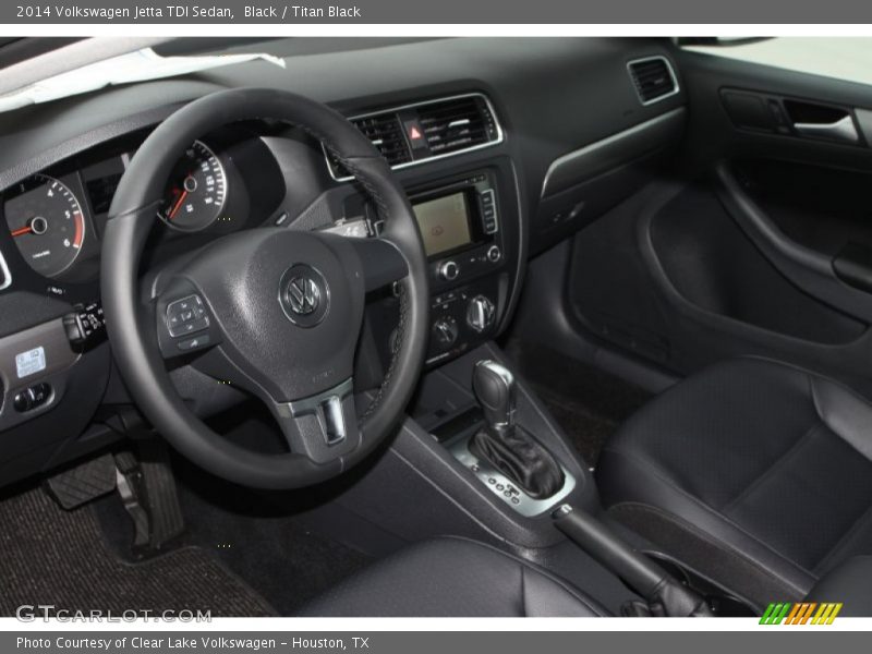 Black / Titan Black 2014 Volkswagen Jetta TDI Sedan