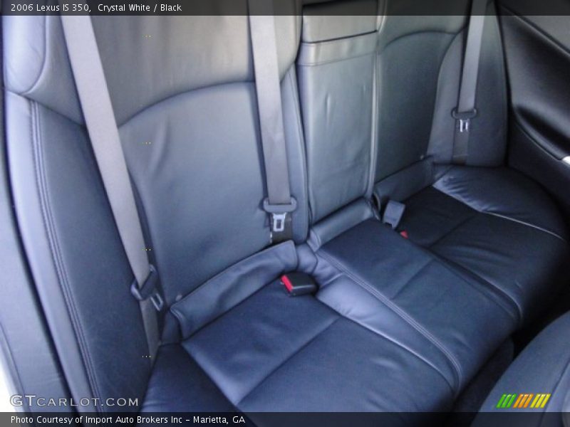 Crystal White / Black 2006 Lexus IS 350