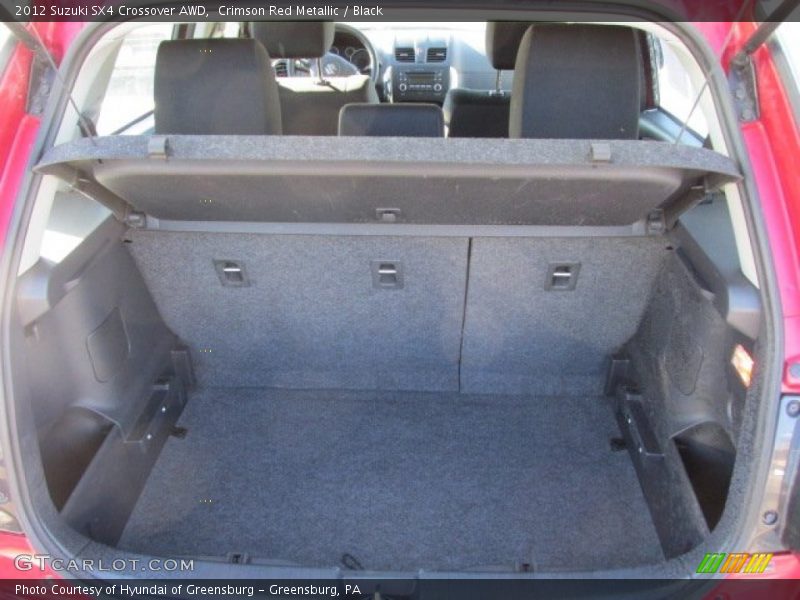  2012 SX4 Crossover AWD Trunk