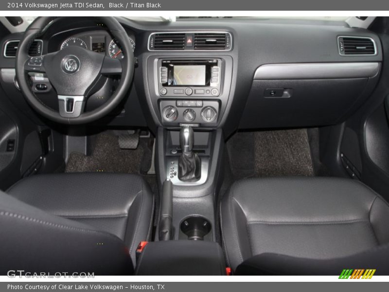 Black / Titan Black 2014 Volkswagen Jetta TDI Sedan
