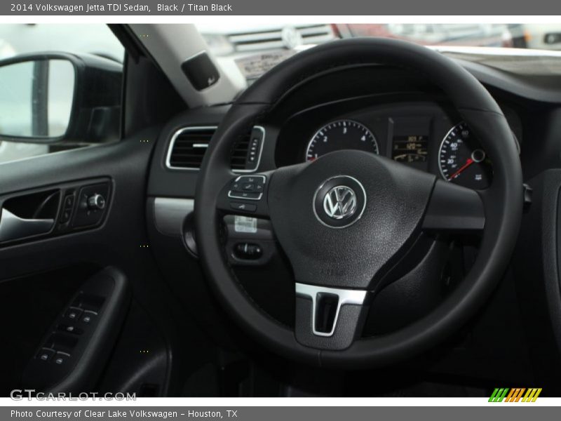 Black / Titan Black 2014 Volkswagen Jetta TDI Sedan