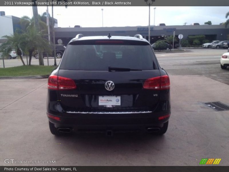 Black / Black Anthracite 2011 Volkswagen Touareg VR6 FSI Sport 4XMotion