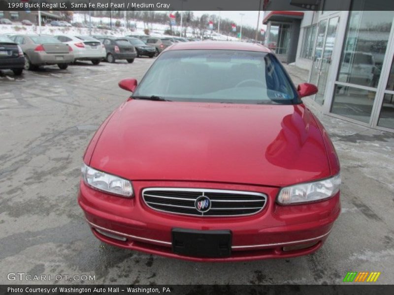 Santa Fe Red Pearl / Medium Gray 1998 Buick Regal LS