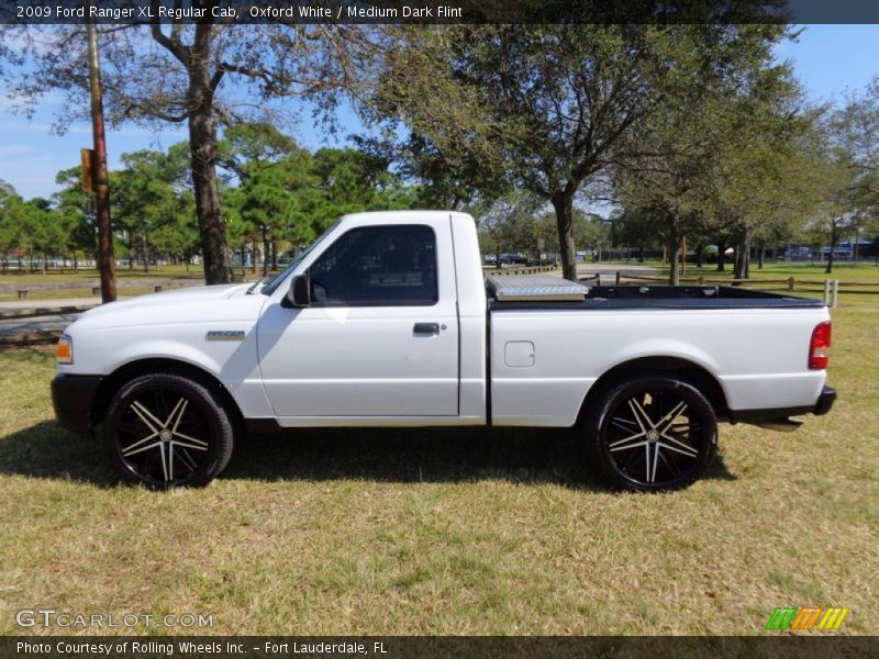 Custom Wheels of 2009 Ranger XL Regular Cab