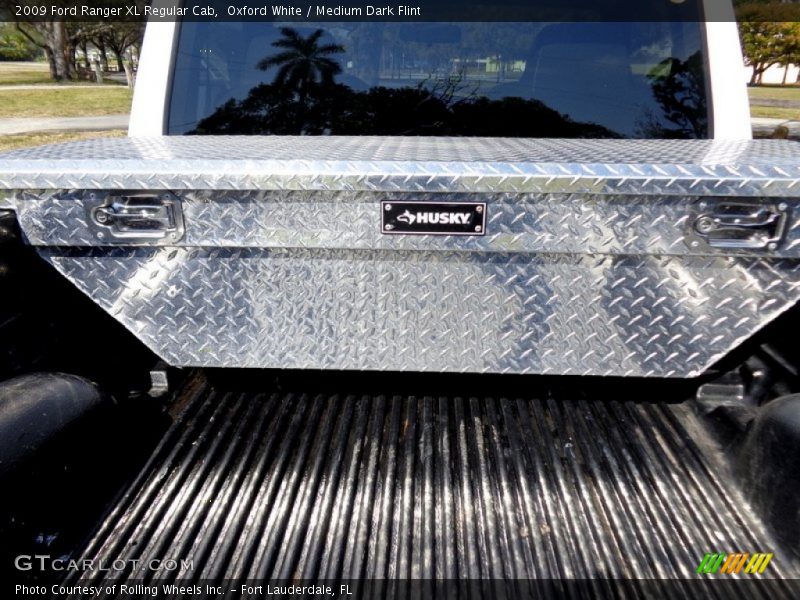 Oxford White / Medium Dark Flint 2009 Ford Ranger XL Regular Cab