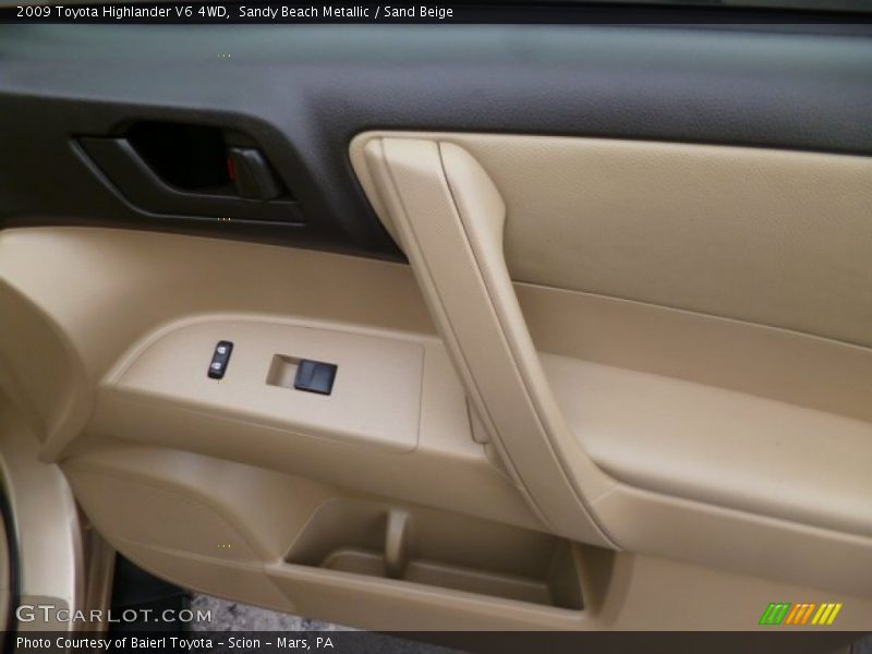Sandy Beach Metallic / Sand Beige 2009 Toyota Highlander V6 4WD