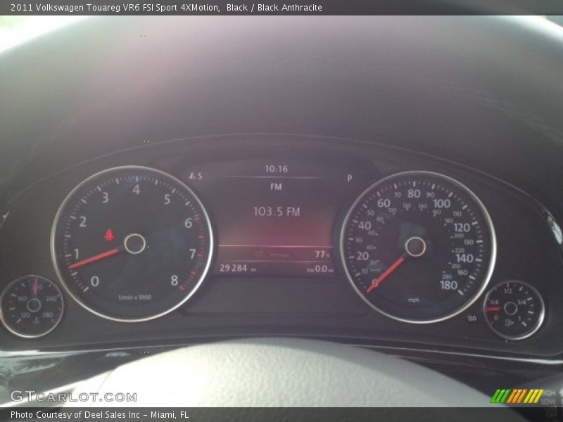 Black / Black Anthracite 2011 Volkswagen Touareg VR6 FSI Sport 4XMotion