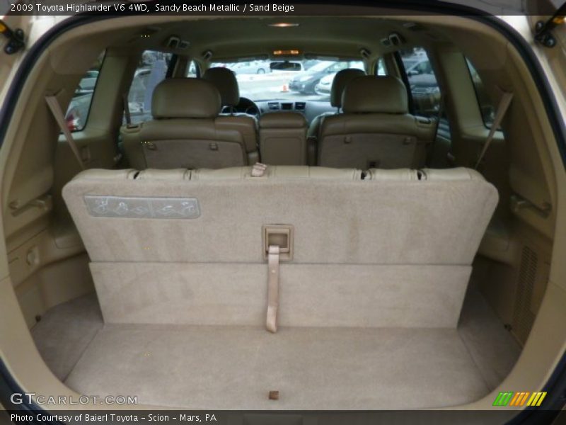 Sandy Beach Metallic / Sand Beige 2009 Toyota Highlander V6 4WD