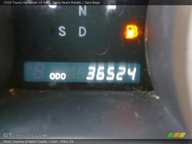 Sandy Beach Metallic / Sand Beige 2009 Toyota Highlander V6 4WD