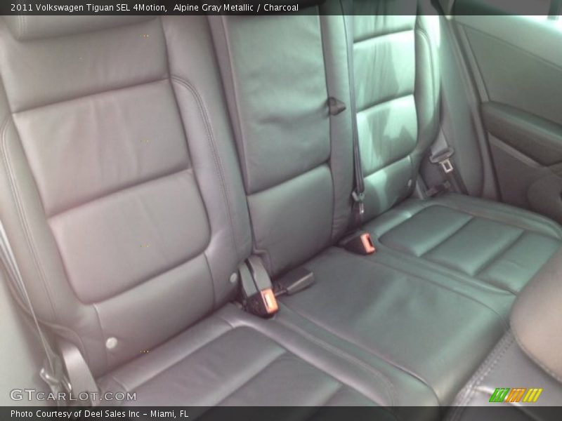 Alpine Gray Metallic / Charcoal 2011 Volkswagen Tiguan SEL 4Motion