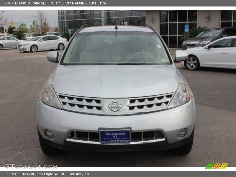 Brilliant Silver Metallic / Cafe Latte 2007 Nissan Murano SL