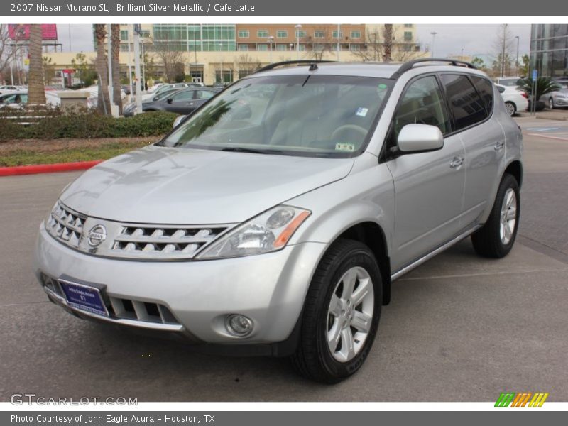 Brilliant Silver Metallic / Cafe Latte 2007 Nissan Murano SL