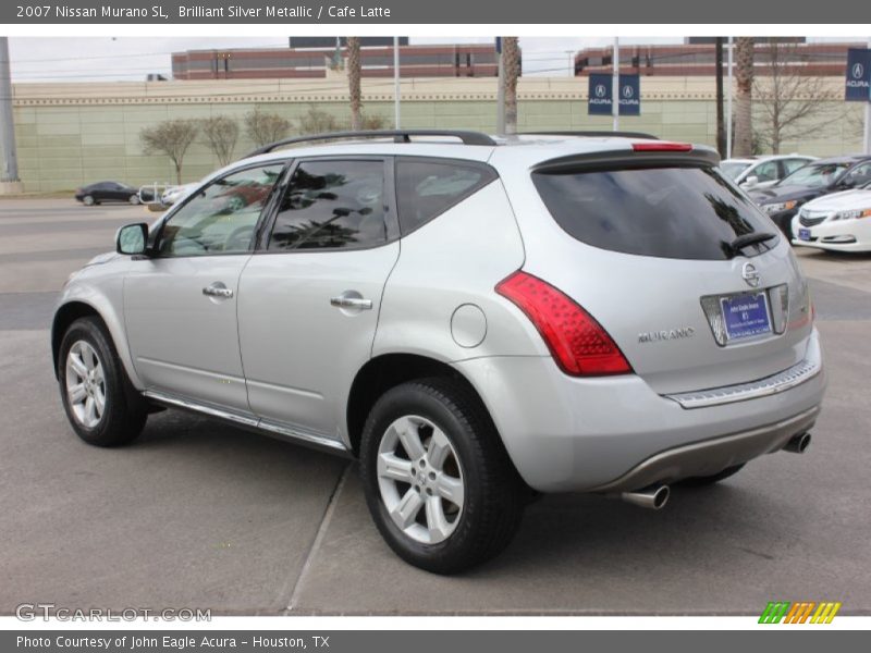 Brilliant Silver Metallic / Cafe Latte 2007 Nissan Murano SL