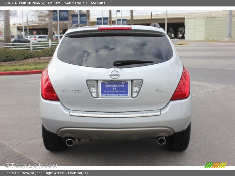 Brilliant Silver Metallic / Cafe Latte 2007 Nissan Murano SL