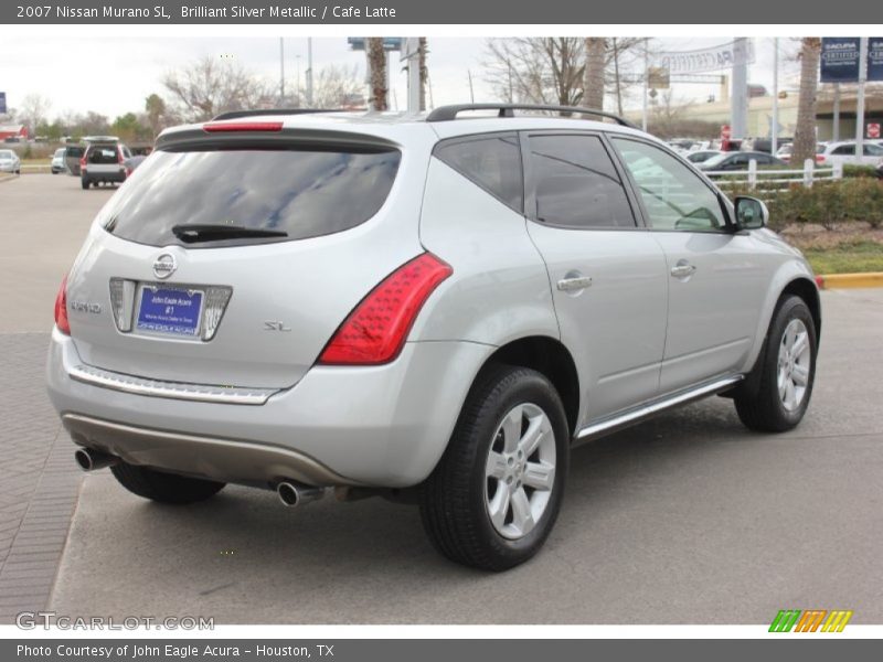 Brilliant Silver Metallic / Cafe Latte 2007 Nissan Murano SL