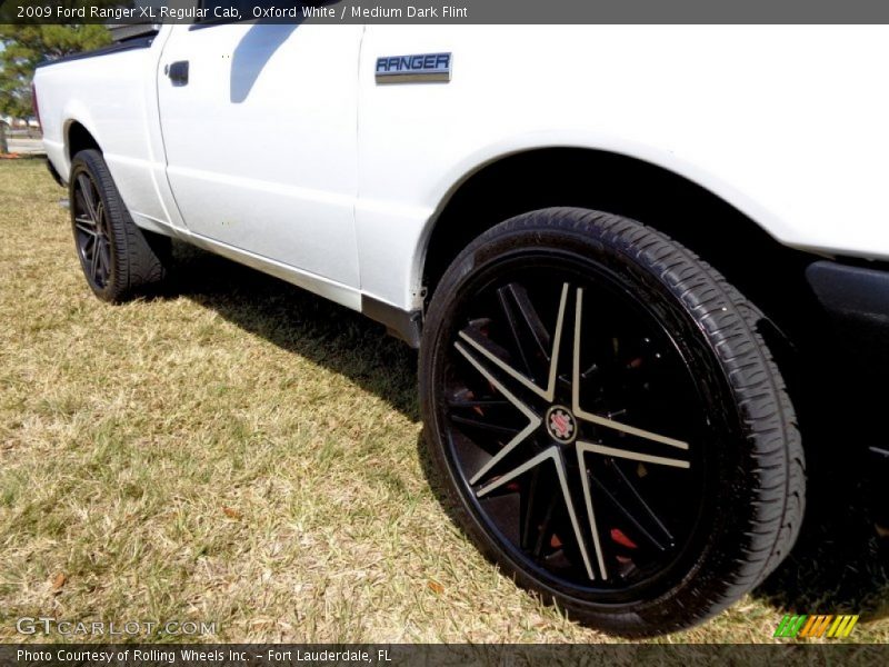 Custom Wheels of 2009 Ranger XL Regular Cab