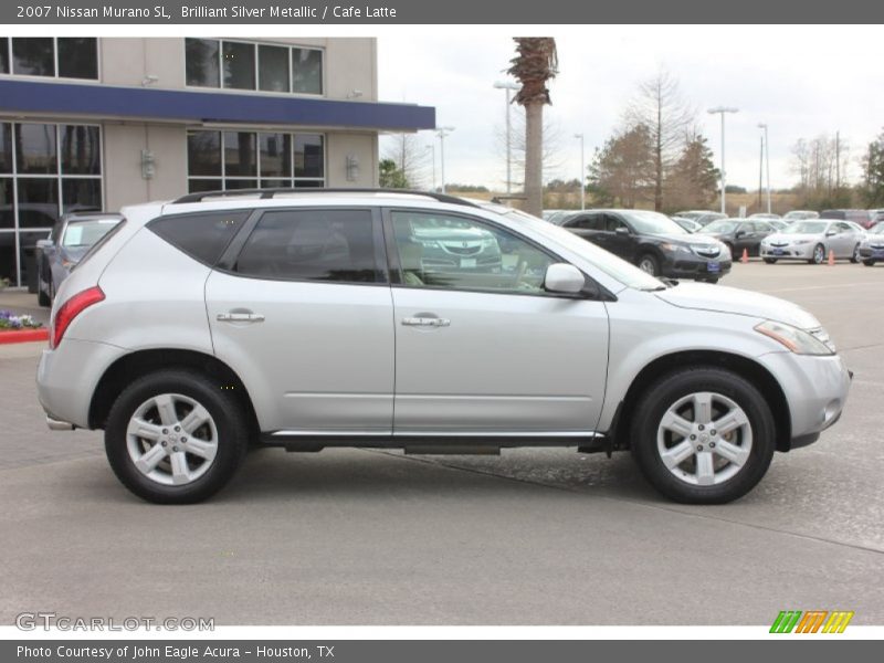 Brilliant Silver Metallic / Cafe Latte 2007 Nissan Murano SL