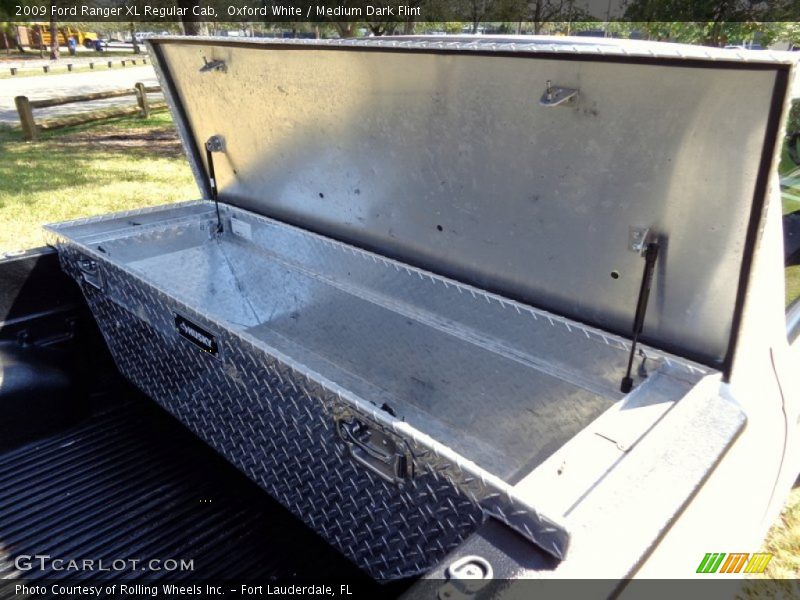 Oxford White / Medium Dark Flint 2009 Ford Ranger XL Regular Cab