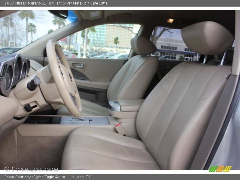 Front Seat of 2007 Murano SL